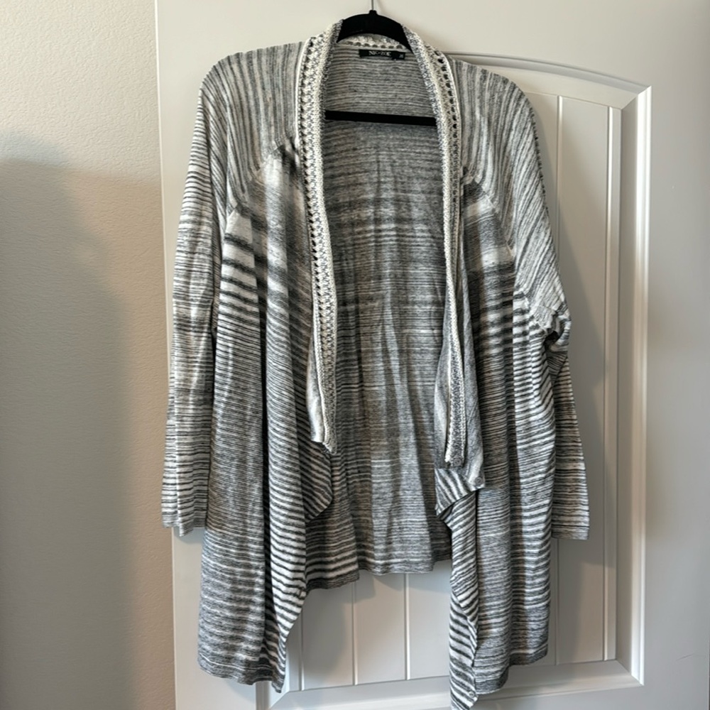 Nic + Zoe 3X, button up cardigan.